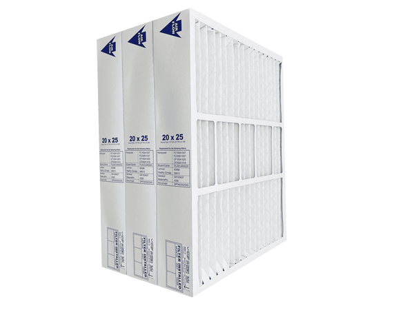 Lennox X6673 Replacement Furnace Filter (Case of 3) | 20x25x5 MERV 13 HVAC Air Filter, Actual Size 19-13/16 x 24-3/4 x 4-3/8 Inches