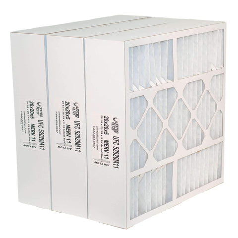 20x20x5 MERV 11 Case of 3
