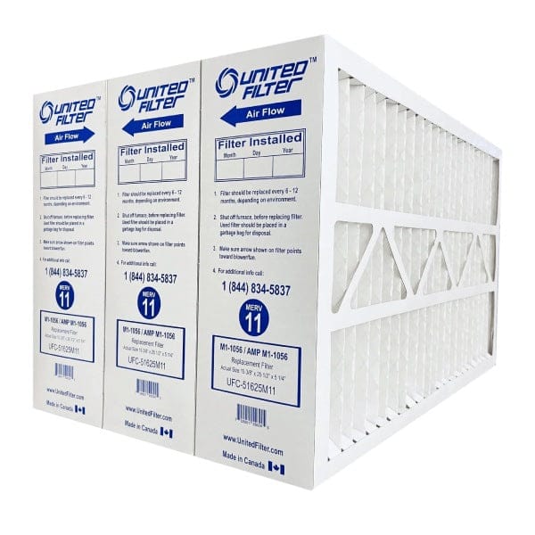 Shop 16x25x5 MERV 11 filters at United Filter. Enjoy cleaner air with this case of 3 high-efficiency filters designed for optimal HVAC performance.