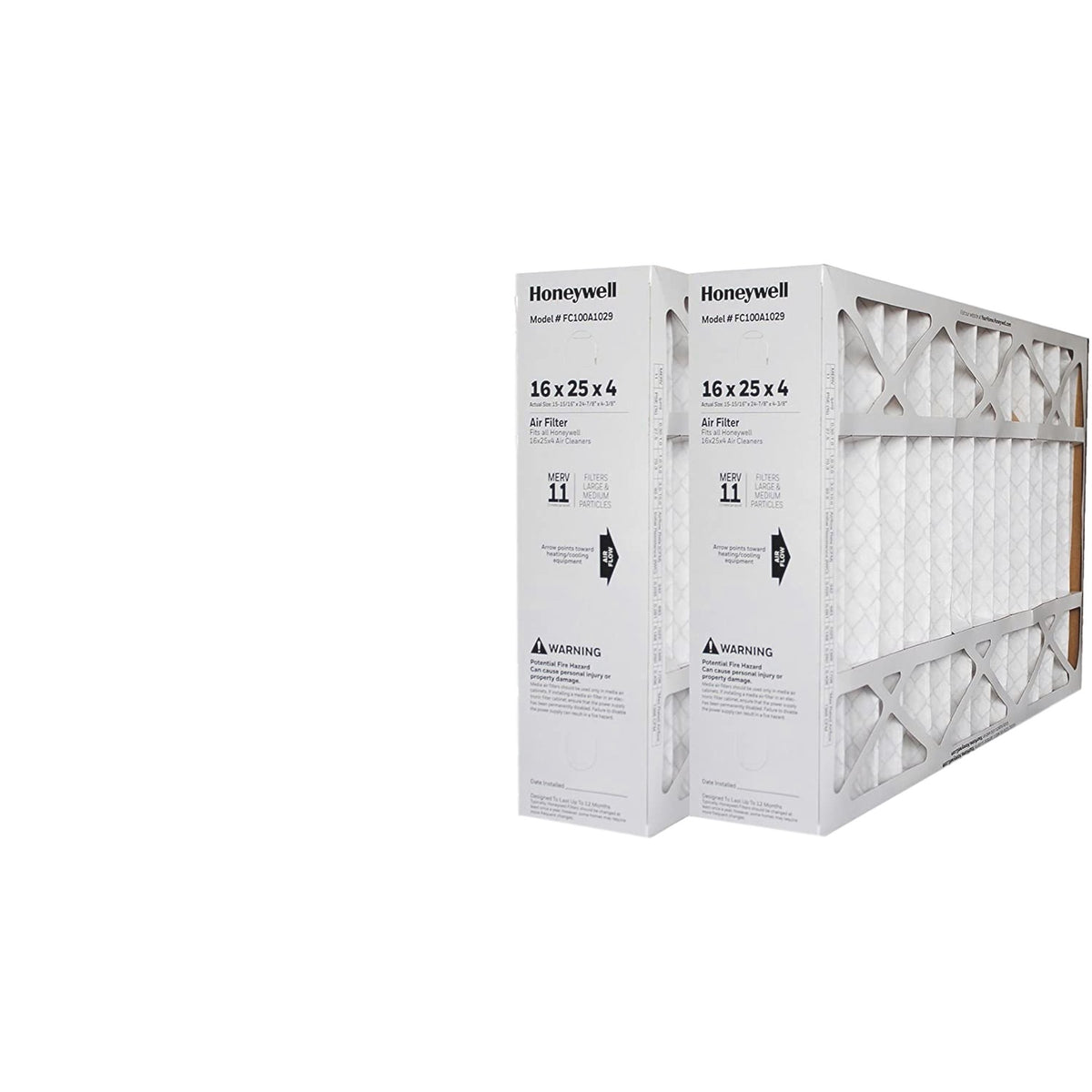 Honeywell 16x25x5 Furnace Filter