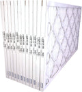 18x30x1 MERV 8 Economy Pleated Furnace Filter — Case of 12 | 1-Inch HVAC Air Filter | Made in Canada