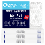 14x16x1 MERV 11 - 12 Pack