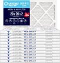 20x20x2 MERV 8 Economy Pleated Furnace Filter | 2-Inch HVAC Air Filter | Made in Canada