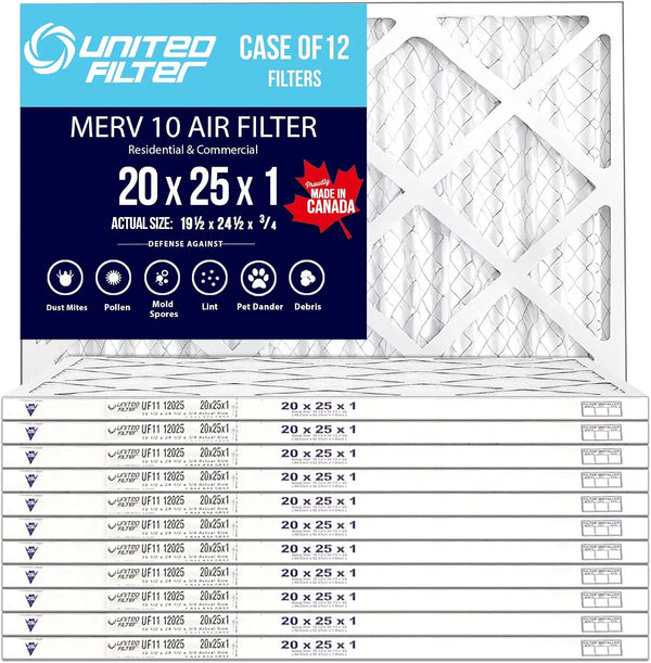 Filtre de four MERV 11 20x25x1 