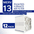 12x12x2 MERV 13 - Paquet de 12