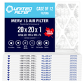 20x20x1 MERV 13 Superior Pleated Furnace Filter | 1-Inch HVAC Air Filter | Made in Canada