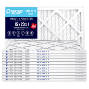 15x20x1 MERV 11 - 12 Pack