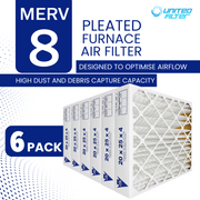 20x25x4 MERV 8 - 6 Pack