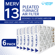 16x25x4 MERV 13 - 6 Pack
