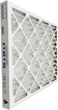 20x25x2 MERV 8 Economy Pleated Furnace Filter — Case of 8 | 2-Inch HVAC Air Filter | Made in Canada