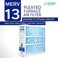 Replacement Filter (1-Pack) for M1-1056, 16x25x5 MERV 13 HVAC Air Filter — Exact Actual Size: 15-3/8" x 25-1/2" x 5-1/4"