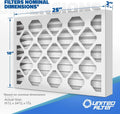 16x25x2 MERV 11 Optimal Pleated Furnace Filter — Case of 6 | 2-Inch HVAC Air Filter | Made in Canada