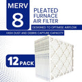 18x20x1 MERV 8 Economy Pleated Furnace Filter | 1-Inch HVAC Air Filter | Made in Canada