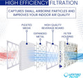 18x24x4 MERV 11 Optimal Pleated Furnace Filter — Case of 6 | 4-Inch HVAC Air Filter | Made in Canada