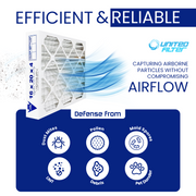 16x20x4 MERV 13 - 6 Pack Pleated Furnace Filter