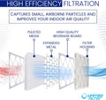20x20x1 MERV 11 Optimal Pleated Furnace Filter — Case of 12 | 1-Inch HVAC Air Filter | Made in Canada