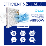 20x25x4 MERV 11 - 4 Pack Pleated Furnace Filter