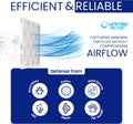 20x20x1 Carbon Pleated Furnace Filter | Odour & VOC Reduction | Activated Carbon HVAC Filter | Made in Canada