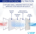 16x20x1 MERV 8 Economy Pleated Furnace Filter — Case of 12 | 1-Inch HVAC Air Filter | Made in Canada