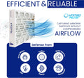 16x25x4 MERV 11 Optimal Pleated Furnace Filter — Case of 4 | 4-Inch HVAC Air Filter | Made in Canada