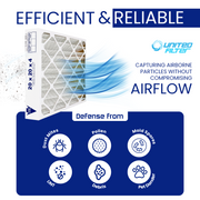 20x20x4 MERV 8 - Paquet de 4 