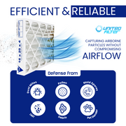 16x25x4 MERV 8 - Paquet de 6 