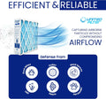 Replacement Filter (2-Pack) for M1-1056, 16x25x5 MERV 13 HVAC Air Filter — Exact Actual Size: 15-3/8" x 25-1/2" x 5-1/4"