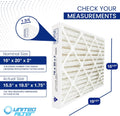 16x20x2 MERV 11 Optimal Pleated Furnace Filter — Case of 12 | 2-Inch HVAC Air Filter | Made in Canada
