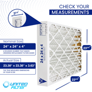 24x24x4 MERV 8 - 4 Pack