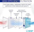 Replacement Filter (1-Pack) for M1-1056, 16x25x5 MERV 13 HVAC Air Filter — Exact Actual Size: 15-3/8" x 25-1/2" x 5-1/4"