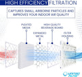 18x25x2 MERV 8 Economy Pleated Furnace Filter | 2-Inch HVAC Air Filter | Made in Canada