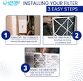 Dri-Eaz F271 Pre-Filter | Compatible Replacement Air Scrubber Filter — Case of 12 | Restoration Equipment