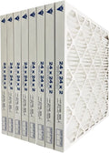 24x24x2 MERV 13 Superior Pleated Furnace Filter — Case of 8 | 2-Inch HVAC Air Filter | Made in Canada