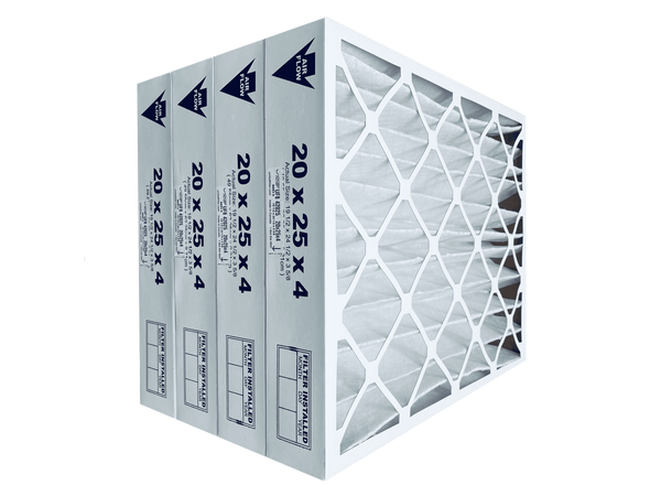 20x25x4 MERV 8 - Paquet de 6