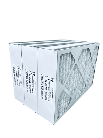 16x25x5 MERV 11 - Paquet de 3