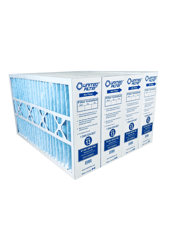 16x25x5 MERV 13 - Paquet de 3