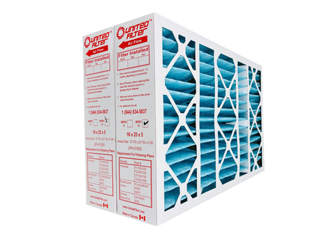 Honeywell 16x25x5 MERV 13 - Caisse de 3