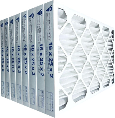 16x25x2 MERV 11 - 12 Pack