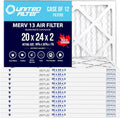20x24x2 MERV 13 Superior Pleated Furnace Filter | 2-Inch HVAC Air Filter | Made in Canada