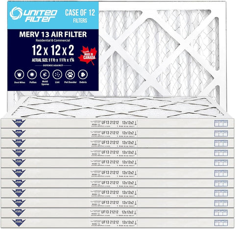 12x12x2 MERV 13 - 12 Pack