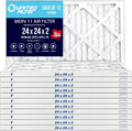 24x24x2 MERV 11 Optimal Pleated Furnace Filter — Case of 8 | 2-Inch HVAC Air Filter | Made in Canada