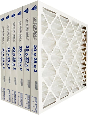 20x25x2 MERV 8 - 6 Pack