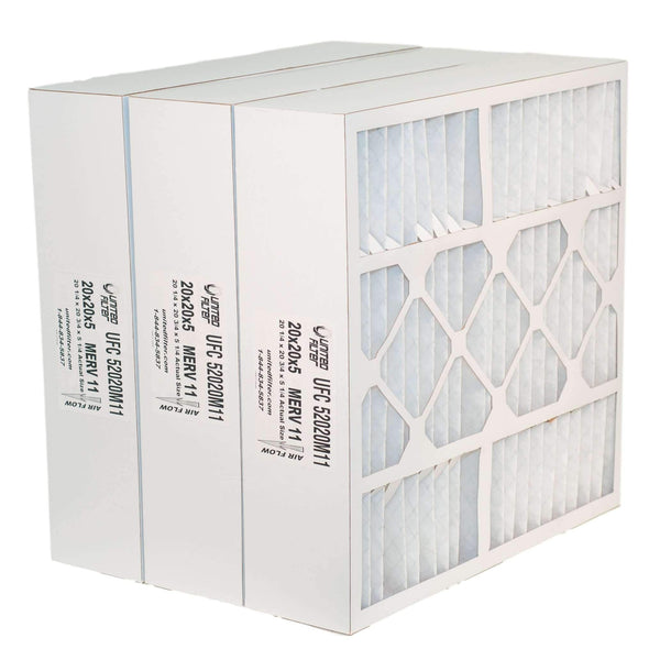 20x20x5 MERV 11 Case of 3