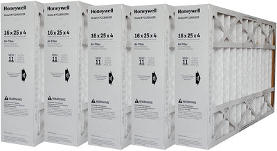 Honeywell Genuine OEM 16X25 FC100A1029 MERV 11 Furnace Filter - Case of 5