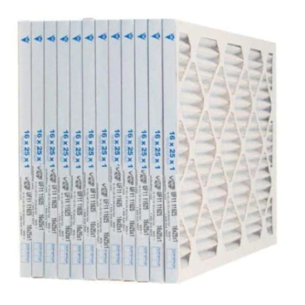 16x25x1 MERV 11 - 12 Pack