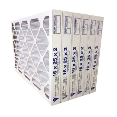 16x25x2 MERV 11 - 6 Pack