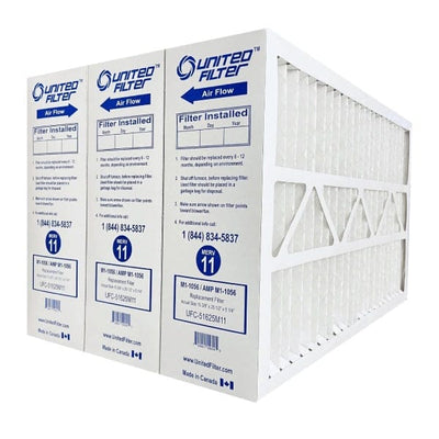 16x25x5 MERV 11 -  3 Pack