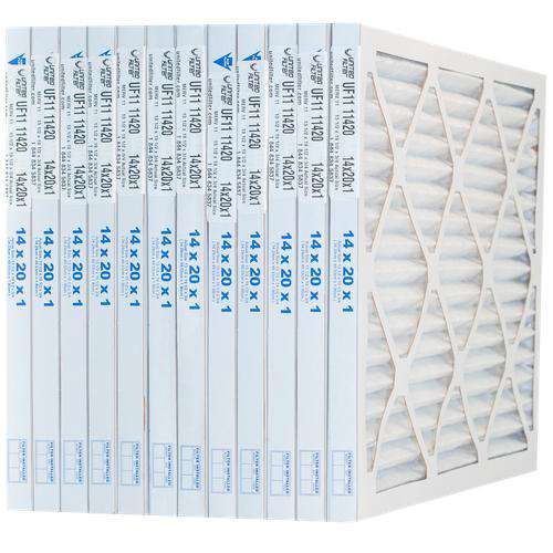 14x20x1 MERV 8 - Paquet de 12 