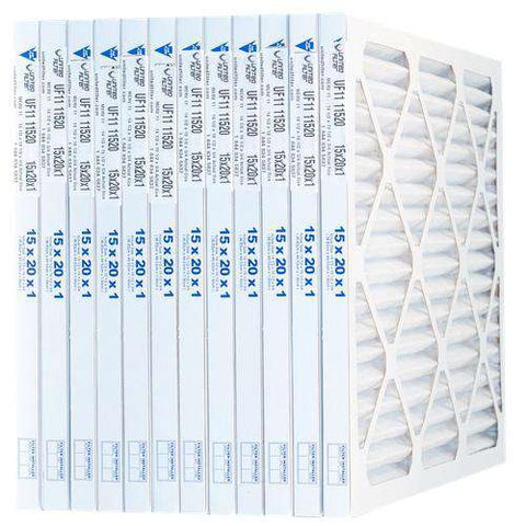 15x20x1 MERV 11 - Paquet de 12