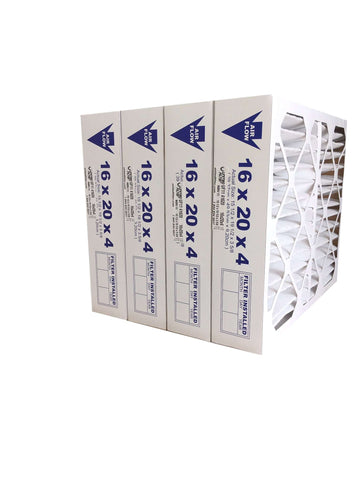 16x20x4 MERV 11 - 4 Pack Pleated Furnace Filter